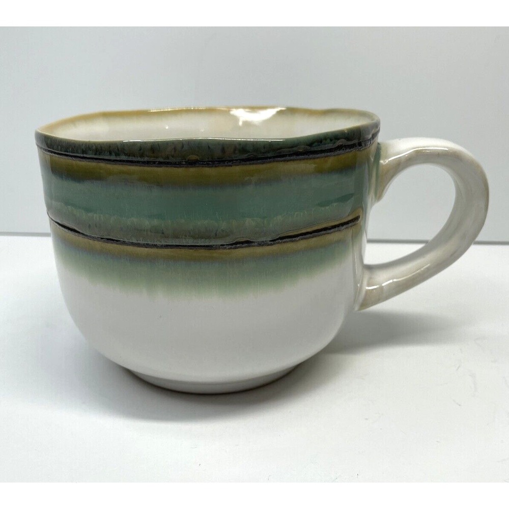 SANGO‎ WAVES GREEN EXTRA LARGE MUG CUP 4973